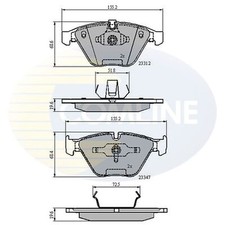 Brake Pads Set For BMW 3