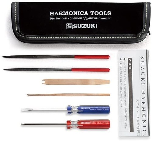 Suzuki harmonica repair - harmonica, tool
