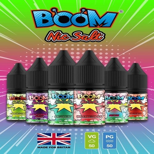 Boom nic salt 10ml - nic,