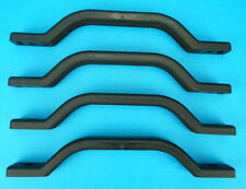 4 x Black Plastic Door Grab