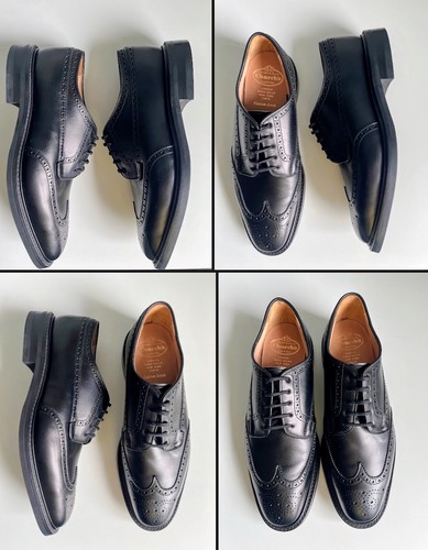 Church grafton black calf - black,