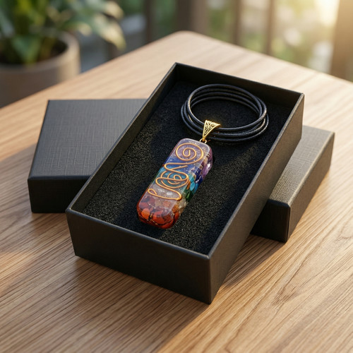 Chakra orgone pendant energy - chakra,