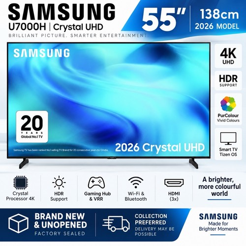 Brand new samsung - new, u7000h