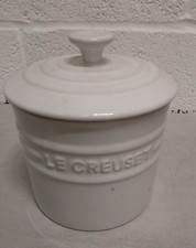 Le Creuset 0.8 Litre Storage Jar With Lid, Off White/ Cream 