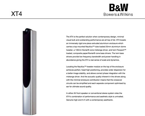 Xt4 single speaker 150w - xt4,