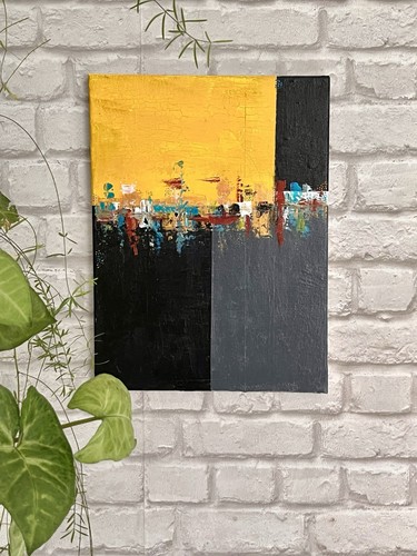 Acrylic painting canvas - on,