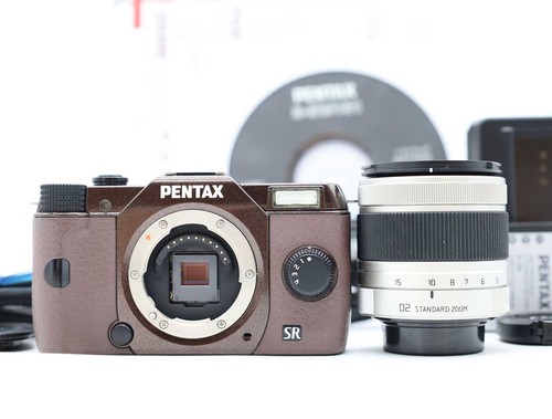 Pentax q10 brown 4mp - brown, 12.4mp