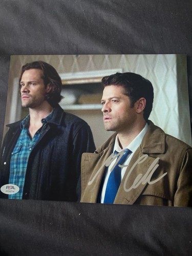 Misha collins signed castiel - misha,
