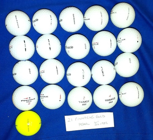 Pinnacle gold golf balls - pinnacle,
