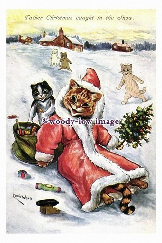 Rp10472a louis wain cat - -,