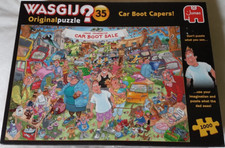 1000 piece jigsaw puzzle. Wasgij. “Car Boot Capers” Complete. VGC