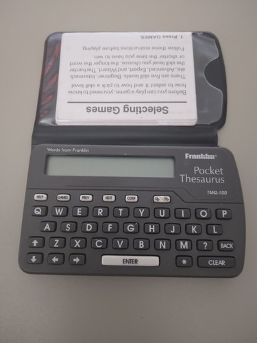 Franklin tmq 100 pocket - tmq-100,
