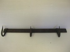 Vintage Antique Heavy Iron Butchers Meat Hooks Handmade
