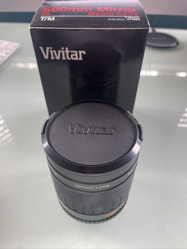 Vivitar 500mm mirror lens - 500mm,