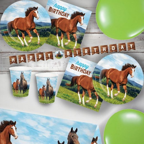 Horse pony party decorations - horse,