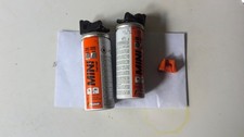 1x New Nail Gun No Mar Shoe Foot Tip Replacement +2 gas bottles 