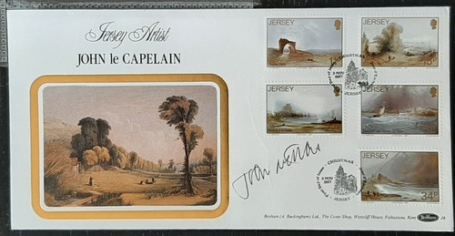 Jersey 1987 fdc - jersey,