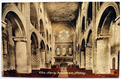 Postcard the nave - -,