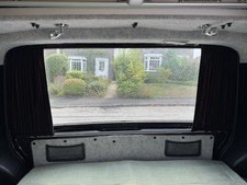 VW T5,T5.1,T6 Curtain Set Near/Offside Black/Grey 2 Mid 2 Rear 1 Tailgate 2003 -
