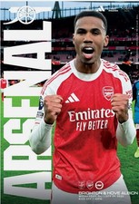 Arsenal v Brighton & Hove Albion 29/10/2025 Carabao Cup programme & poster