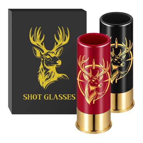 Deer stag print - deer,