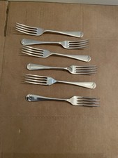 VINTAGE SET OF 6 SILVER PLATED