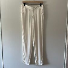 Helmut Lang Silk Ivory White