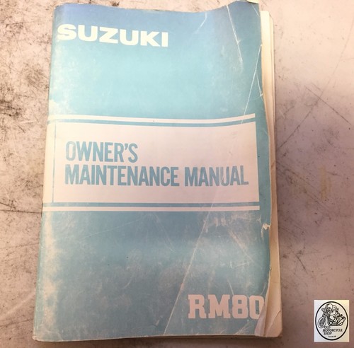 Suzuki rm80 owner manual - rm80,