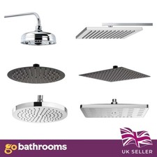 Bathroom Chrome Black Square &