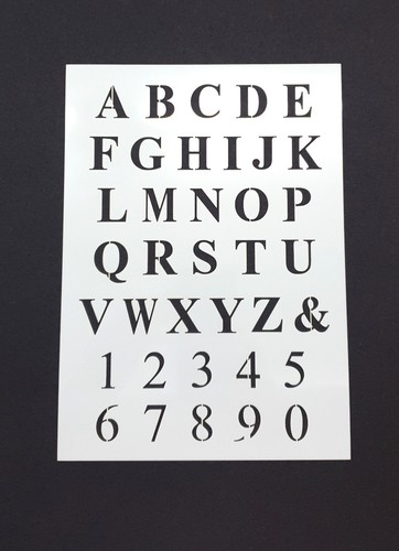 Alphabet and numbers - alphabet,