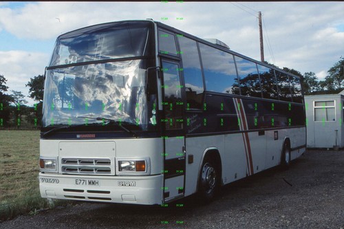 35mm slide e771mmh volvo b10m - 35mm,