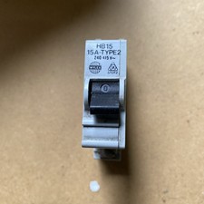 WYLEX 15 AMP TYPE 2 M9 MCB