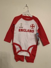 England Baby Grow and Bottoms