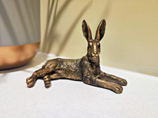 Bronze Hare Ornament Resin