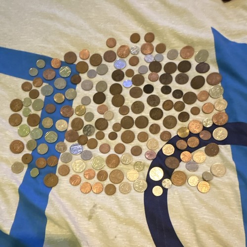 145 british vintage coins - vintage,