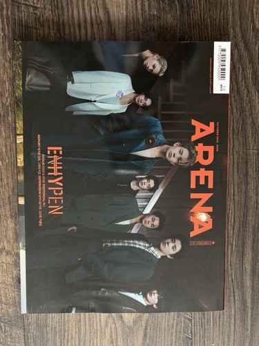 Enhypen arena magazine october - enhypen,