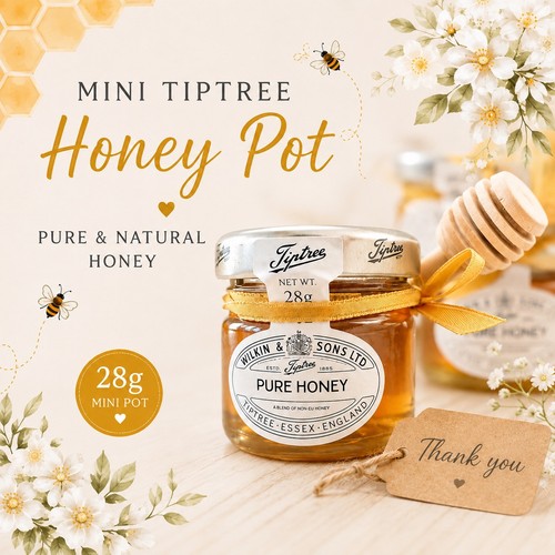 Tiptree pure honey - glass, jar