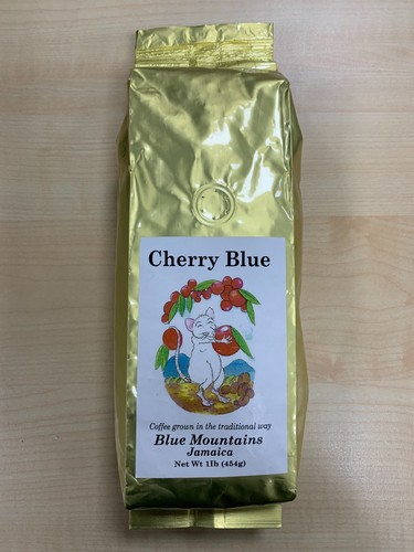 Cherry blue ground - cherry,