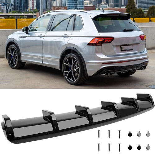Rear bumper diffuser spoiler - rear,