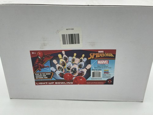 New spiderman bowling set - bowling,
