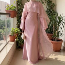 Modest Abaya Women Muslim Long