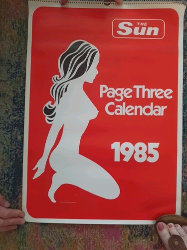 The sun page calendar 1985 - the,