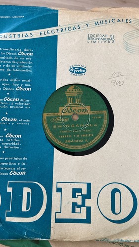 Rare 78rpm record ambrose - 78rpm, e,