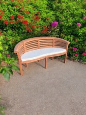 Teak banana curved - teak, horizontal