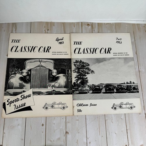 The classic car 1953 april - the,