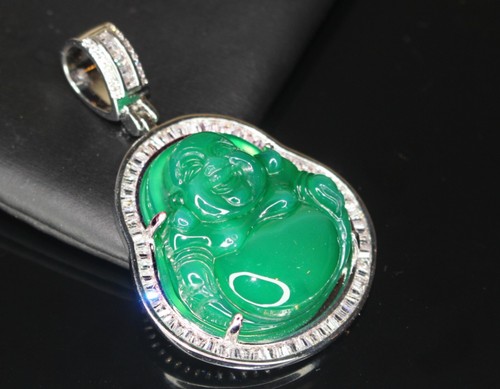Happy buddha green 2ct - buddha,