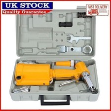 Air Hydraulic Pop Rivet Gun Pneumatic Riveter Industrial 4-Size Set & Case UK