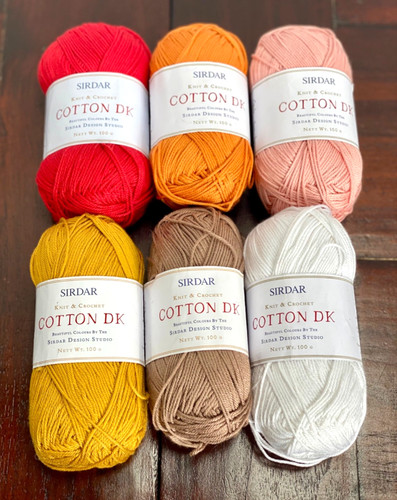 Sirdar cotton x 100g - 6,