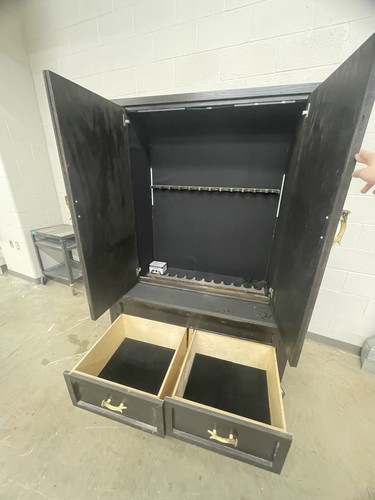 Gun cabinet - gun,
