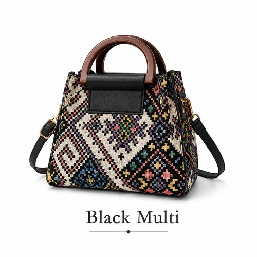 Boho ethnic pattern canvas - pattern,